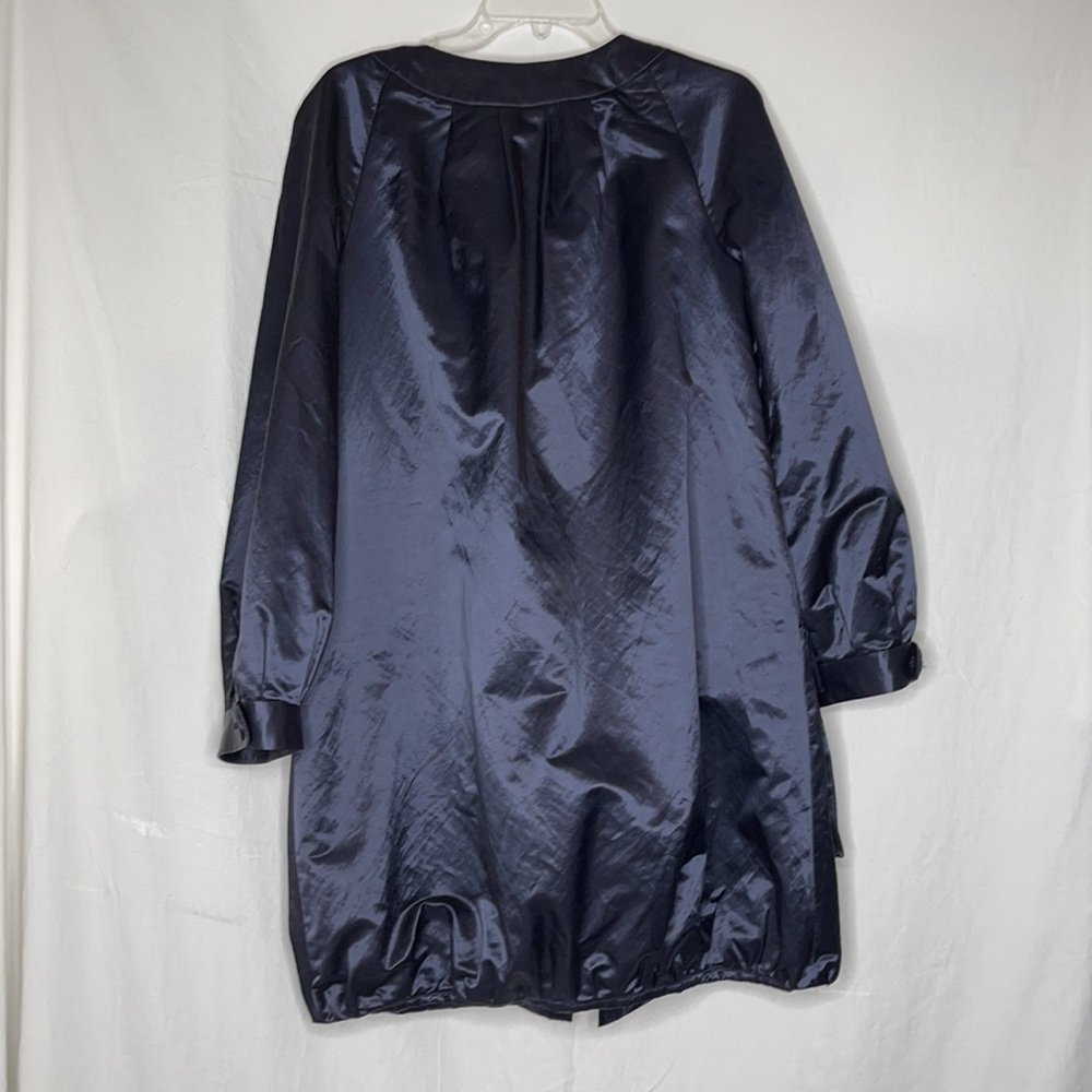 Mint- Navy Jacket, Button Detail, Large Pockets - image 2